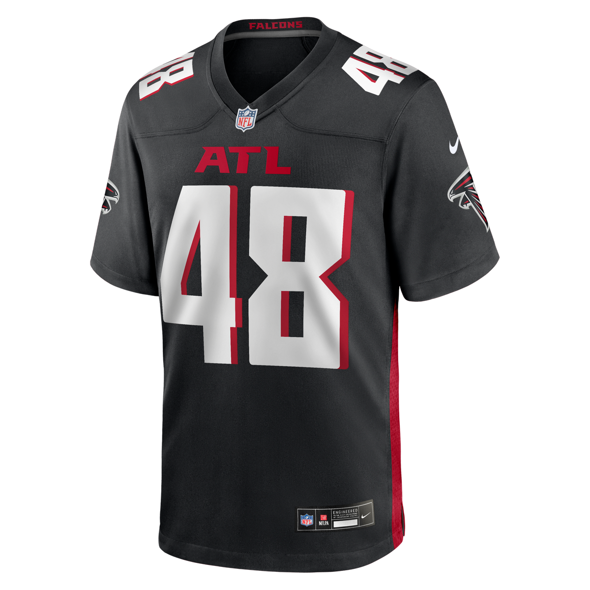 Atlanta Falcons Bralen Trice Black Team Game Jersey