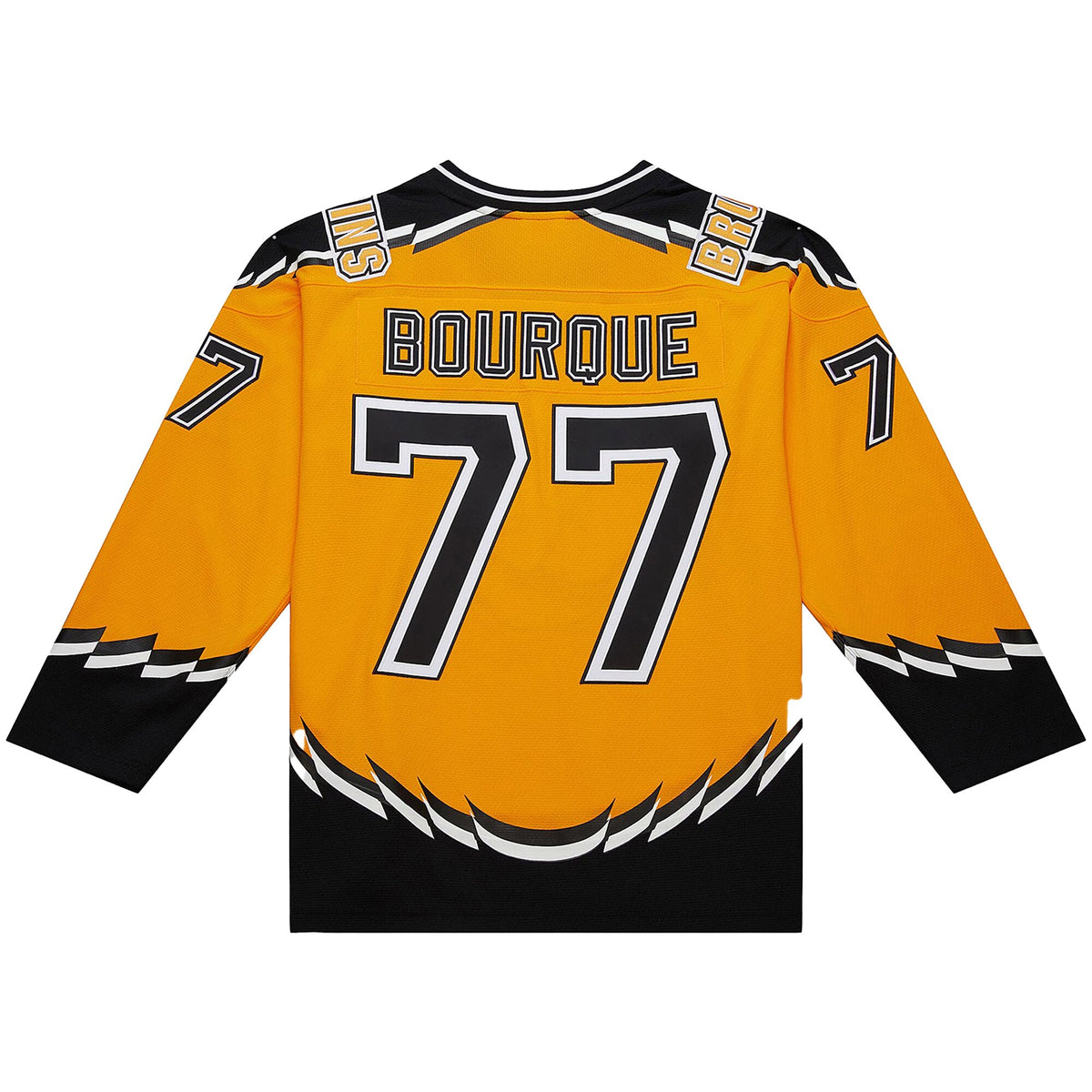 Boston Bruins Ray Bourque Mitchell & Ness Gold Big & Tall 1996-97 Blue Line 2.0 Jersey