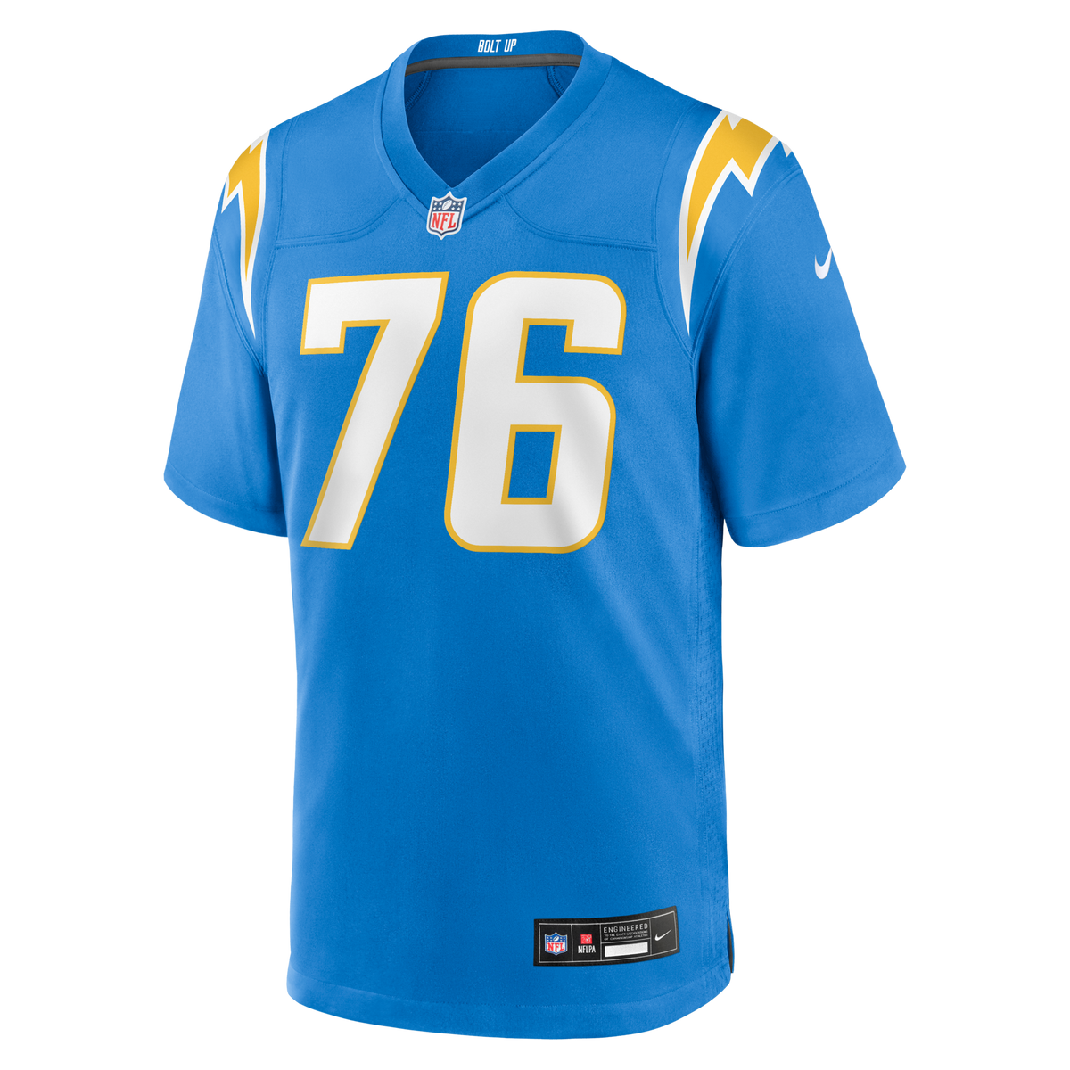 Los Angeles Chargers Joe Alt Powder Blue Player Game Jersey