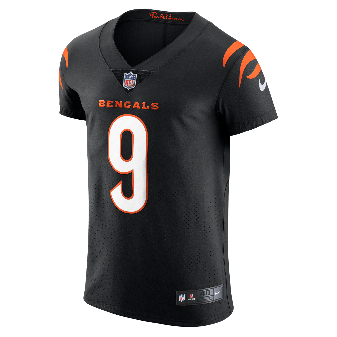 Cincinnati Bengals Joe Burrow Nike Black Vapor Elite Jersey