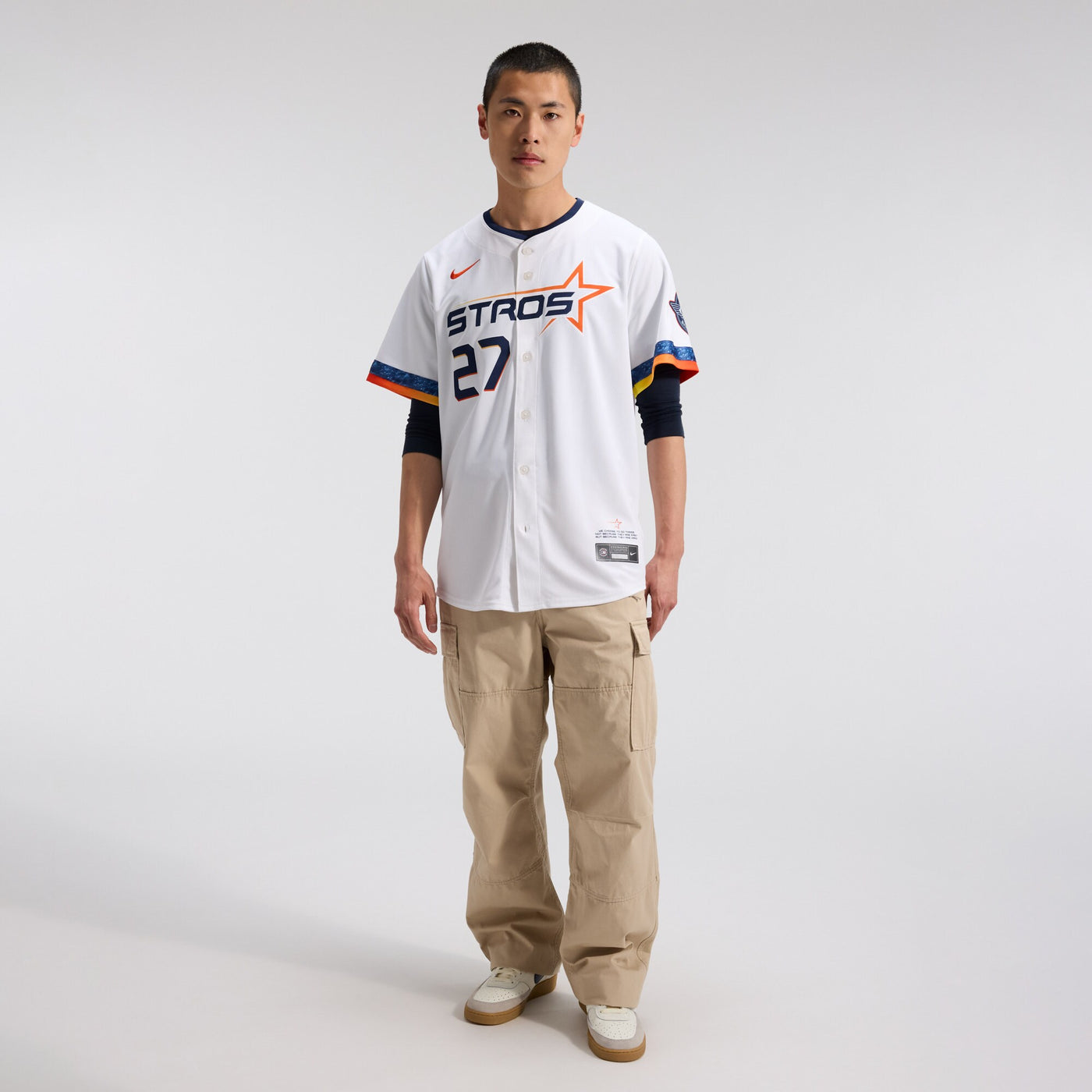 Houston Astros Jose Altuve Nike White 2025 City Connect Limited Player Jersey