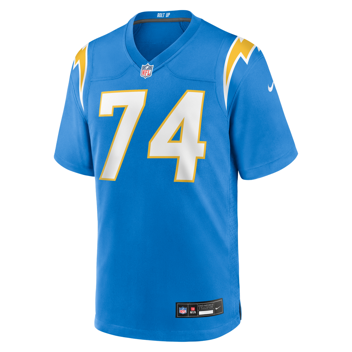 Los Angeles Chargers Matt Kaskey Powder Blue Team Game Jersey
