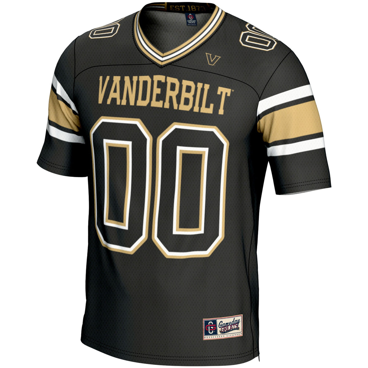 Vanderbilt Commodores GameDay Greats NIL Pick-A-Player Football Jersey - Black