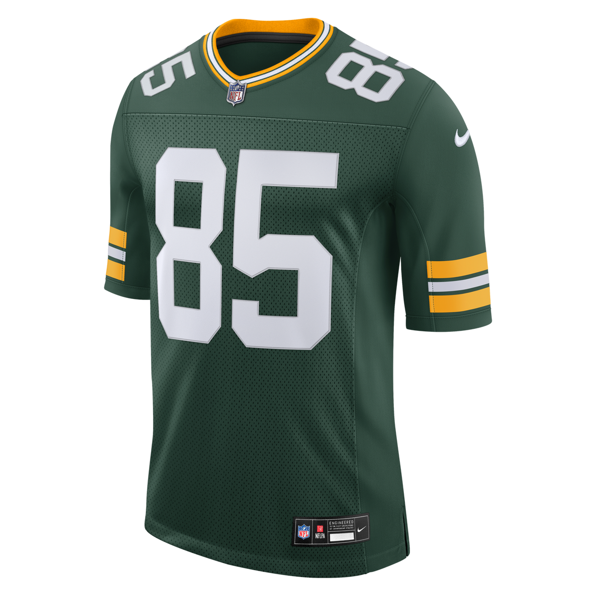 Green Bay Packers Tucker Kraft Green Vapor Untouchable Stitched Limited Jersey