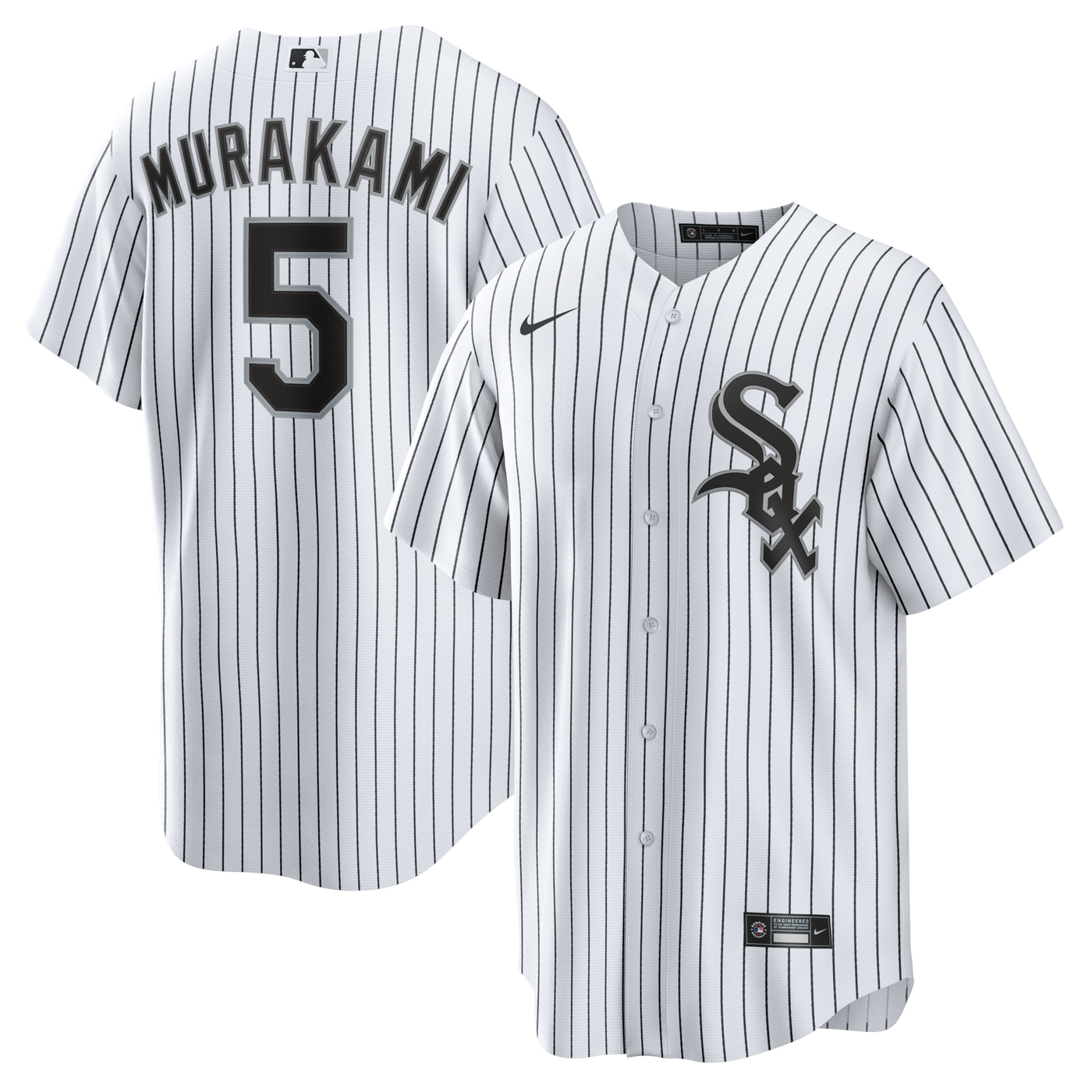 Chicago White Sox Munetaka Murakami Nike White Home Replica Jersey