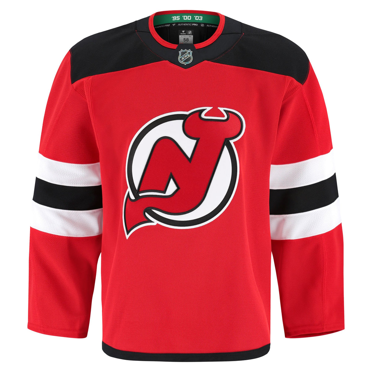 New Jersey Devils Fanatics Red Home Authentic Pro Jersey