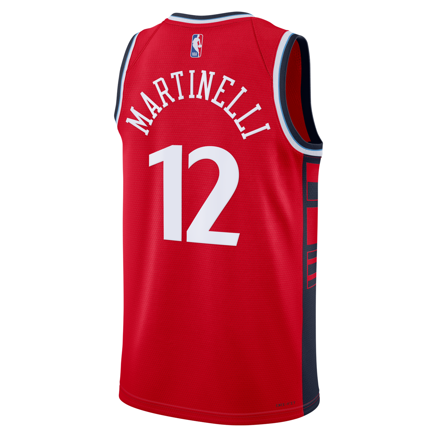 LA Clippers Jordan Brand Statement Edition Swingman Jersey - Red - Nick Martinelli -