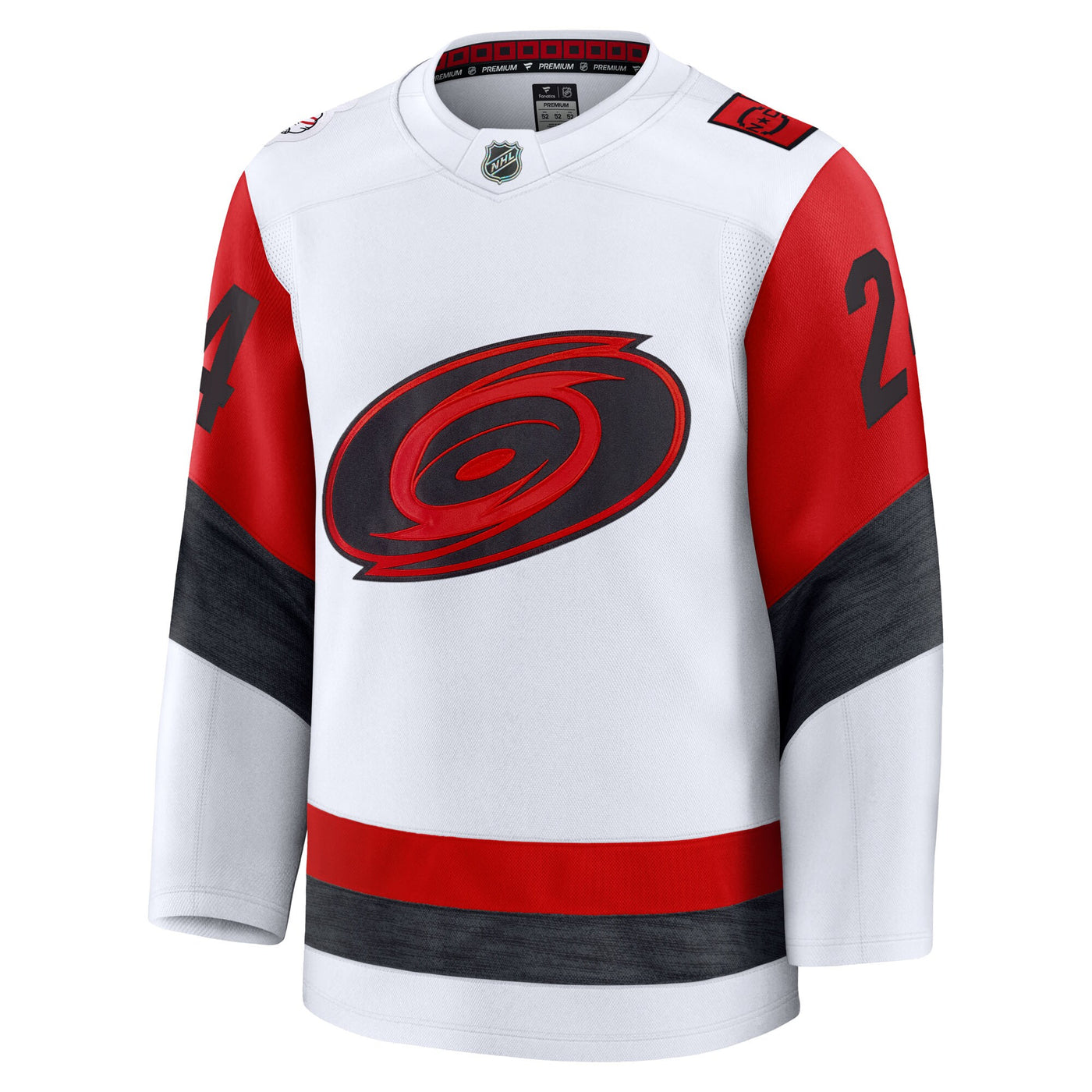 Carolina Hurricanes Seth Jarvis Fanatics White Away Premium Jersey