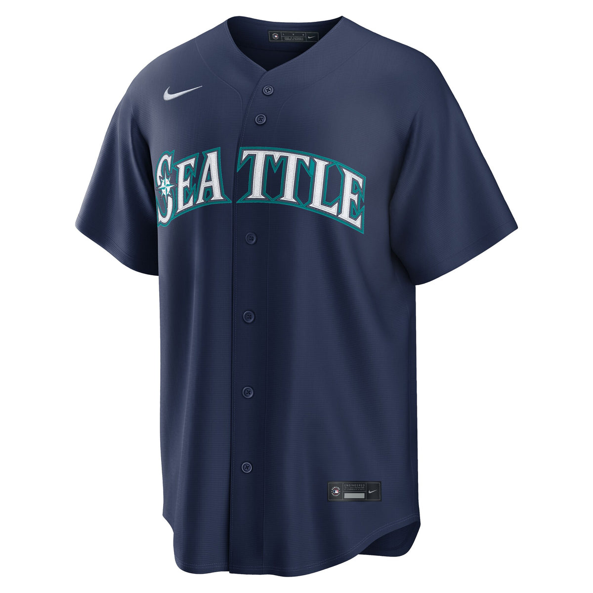 Seattle Mariners Navy Road Replica Jersey