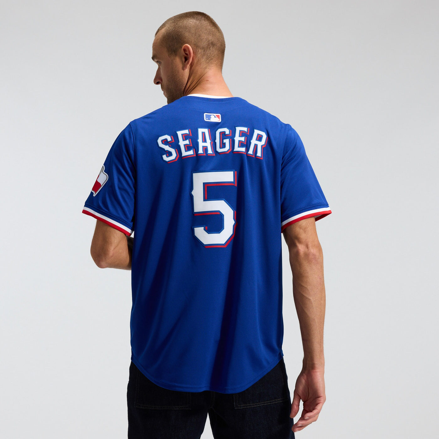 Texas Rangers Corey Seager Nike Royal Alternate 2 Limited Jersey