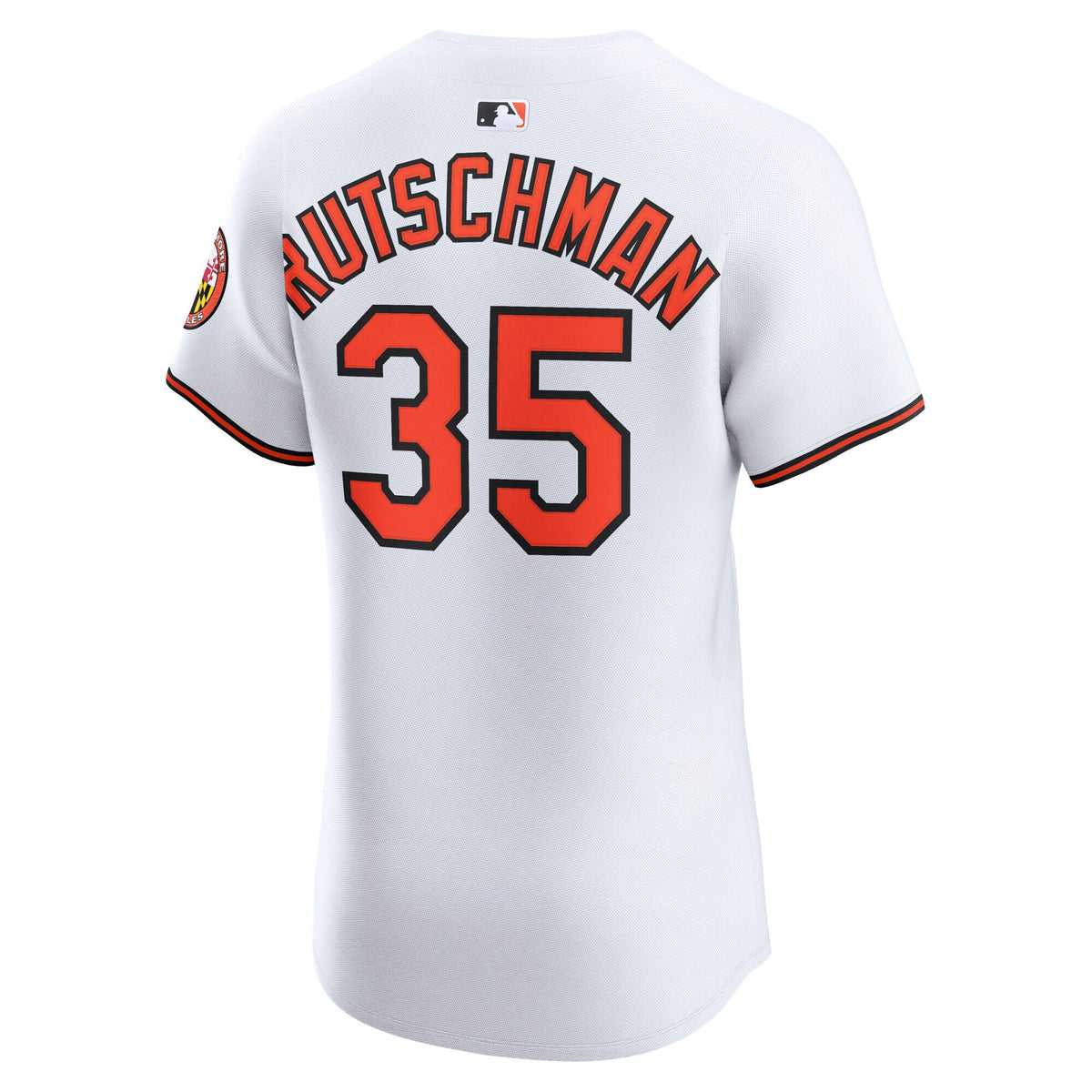 Baltimore Orioles Adley Rutschman White Home Elite Jersey
