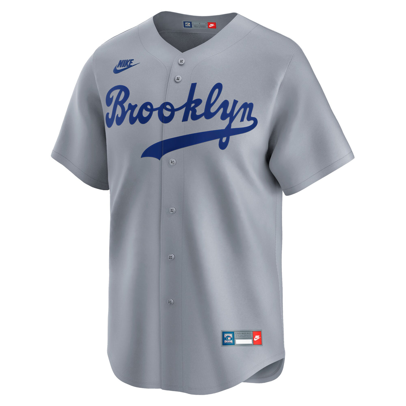 Brooklyn Dodgers Nike Gray Cooperstown Collection Limited Jersey