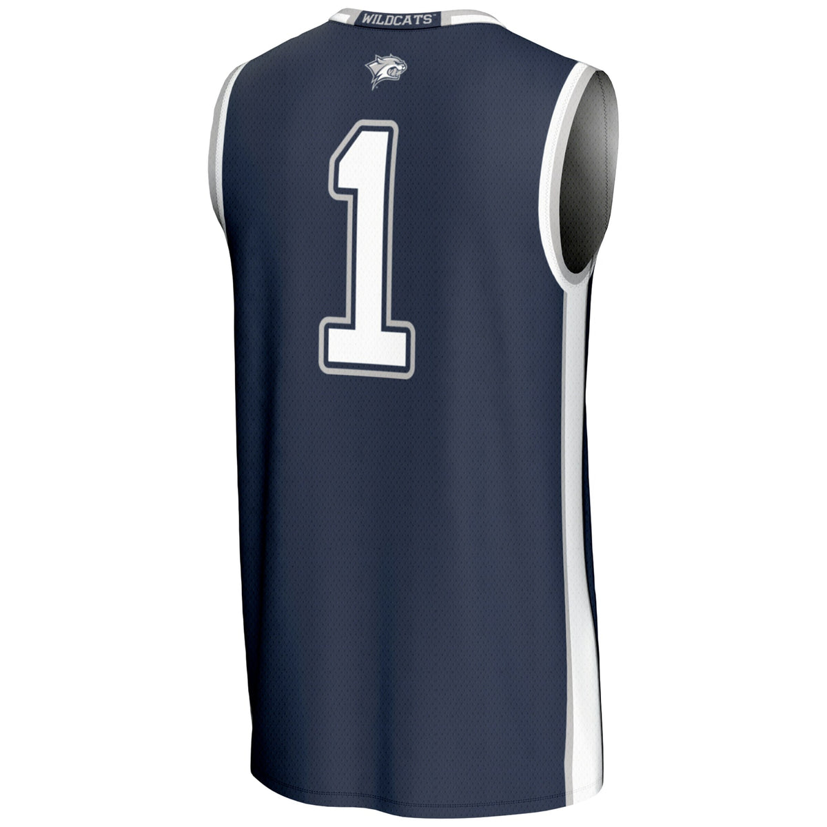 #1 New Hampshire Wildcats GameDay Greats Lightweight Basketball Jersey - Blue