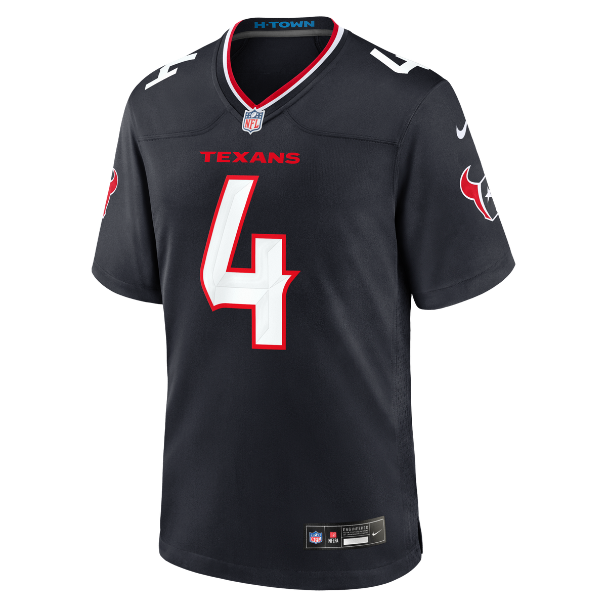 Houston Texans Kamari Lassiter Navy Team Game Jersey