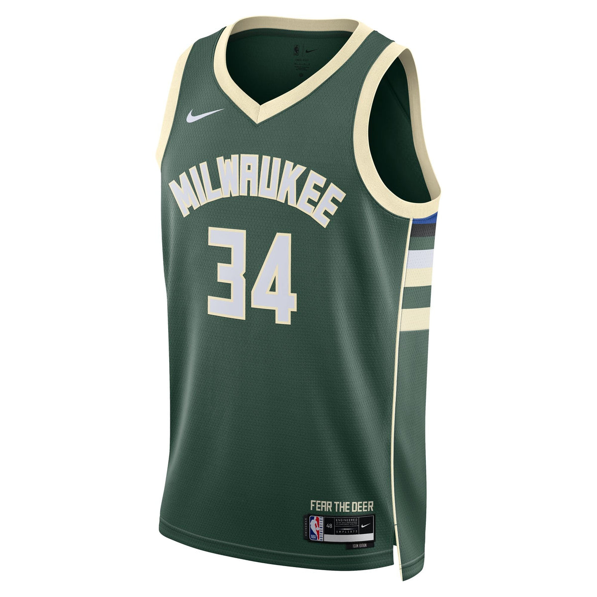 Milwaukee Bucks Giannis Antetokounmpo Dri-Fit Swingman Jersey