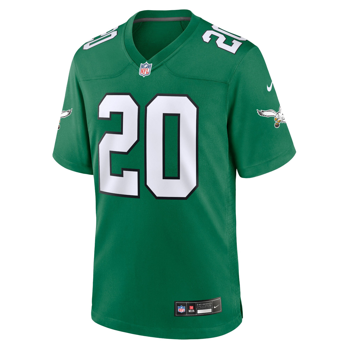 Philadelphia Eagles Brian Dawkins Nike Kelly Green Alternate Retired Player Game Jersey