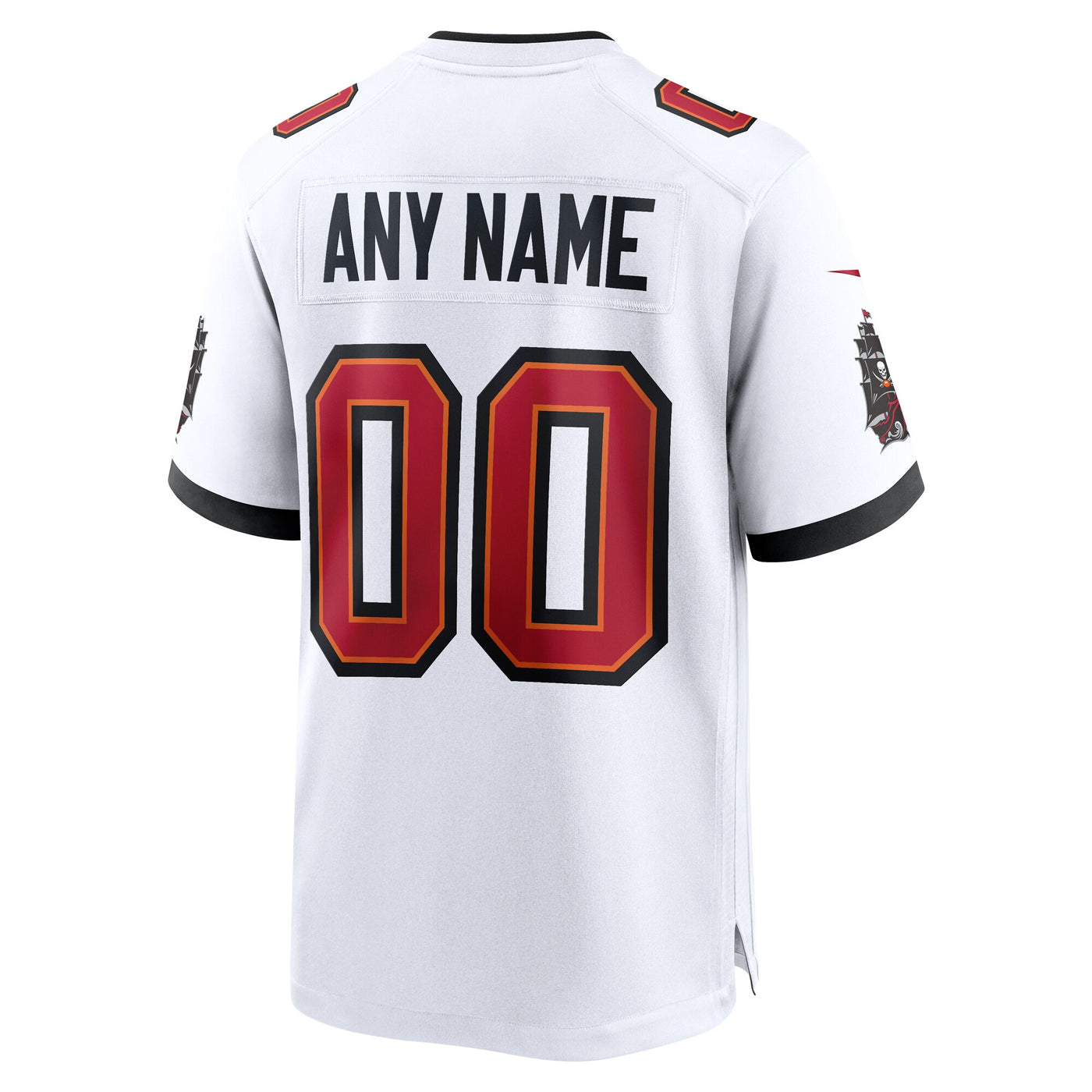 Nike White Tampa Bay Buccaneers White Custom Game Jersey