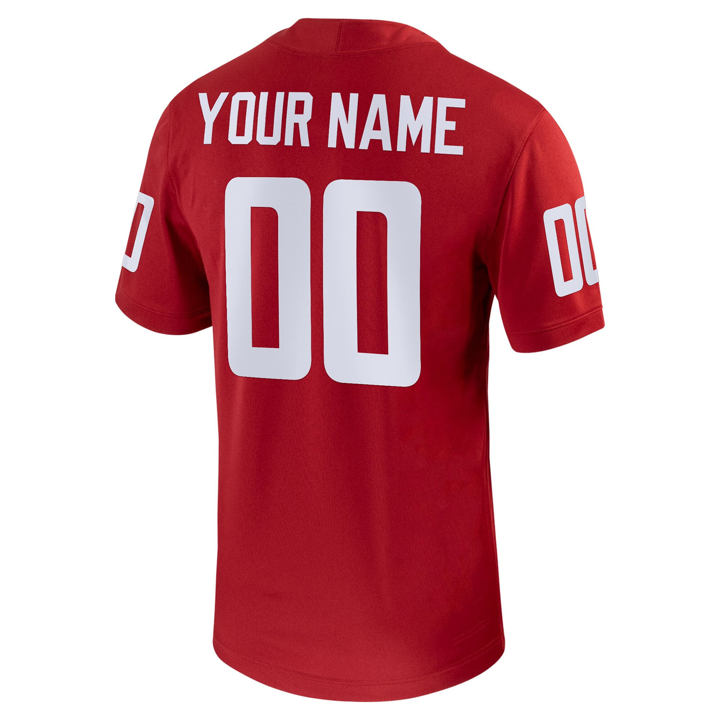 Nike Crimson Washington State Cougars Football Custom Game Jersey