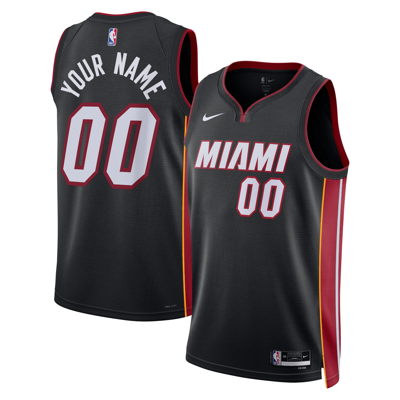 Miami Heat Nike Icon Swingman Jersey - Custom