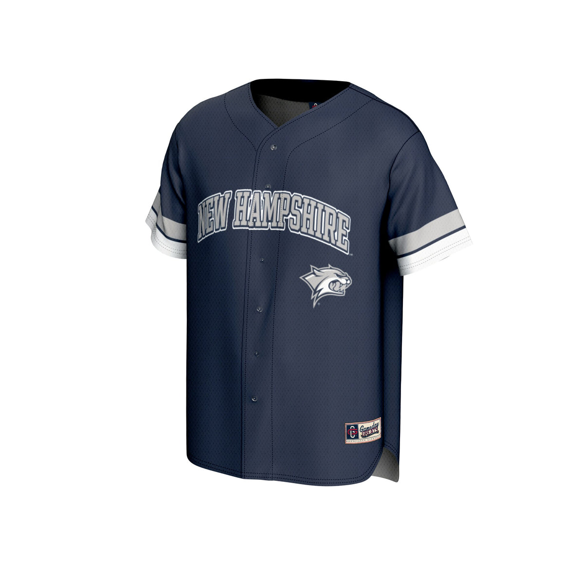 New Hampshire Wildcats GameDay Greats Spirit Baseball Jersey - Navy