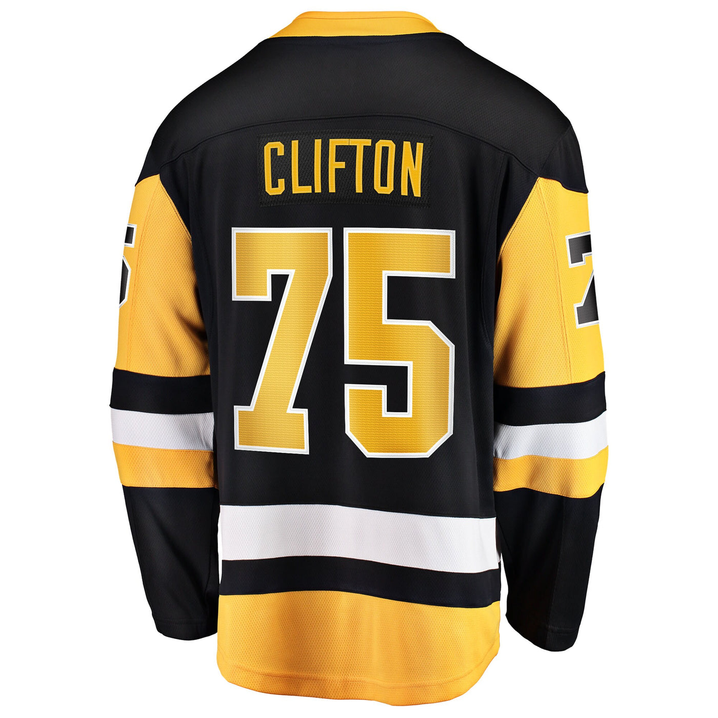 Pittsburgh Penguins Connor Clifton Fanatics Black Home Breakaway Jersey