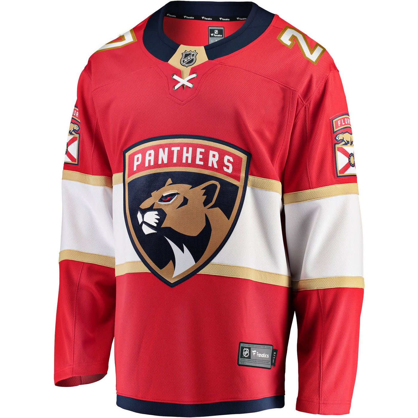 Florida Panthers Eetu Luostarinen Fanatics Red Home Breakaway Player Jersey