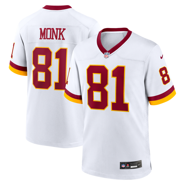 Washington Commanders Art Monk Nike White Alternate 2 Super Bowl Era Game Jersey