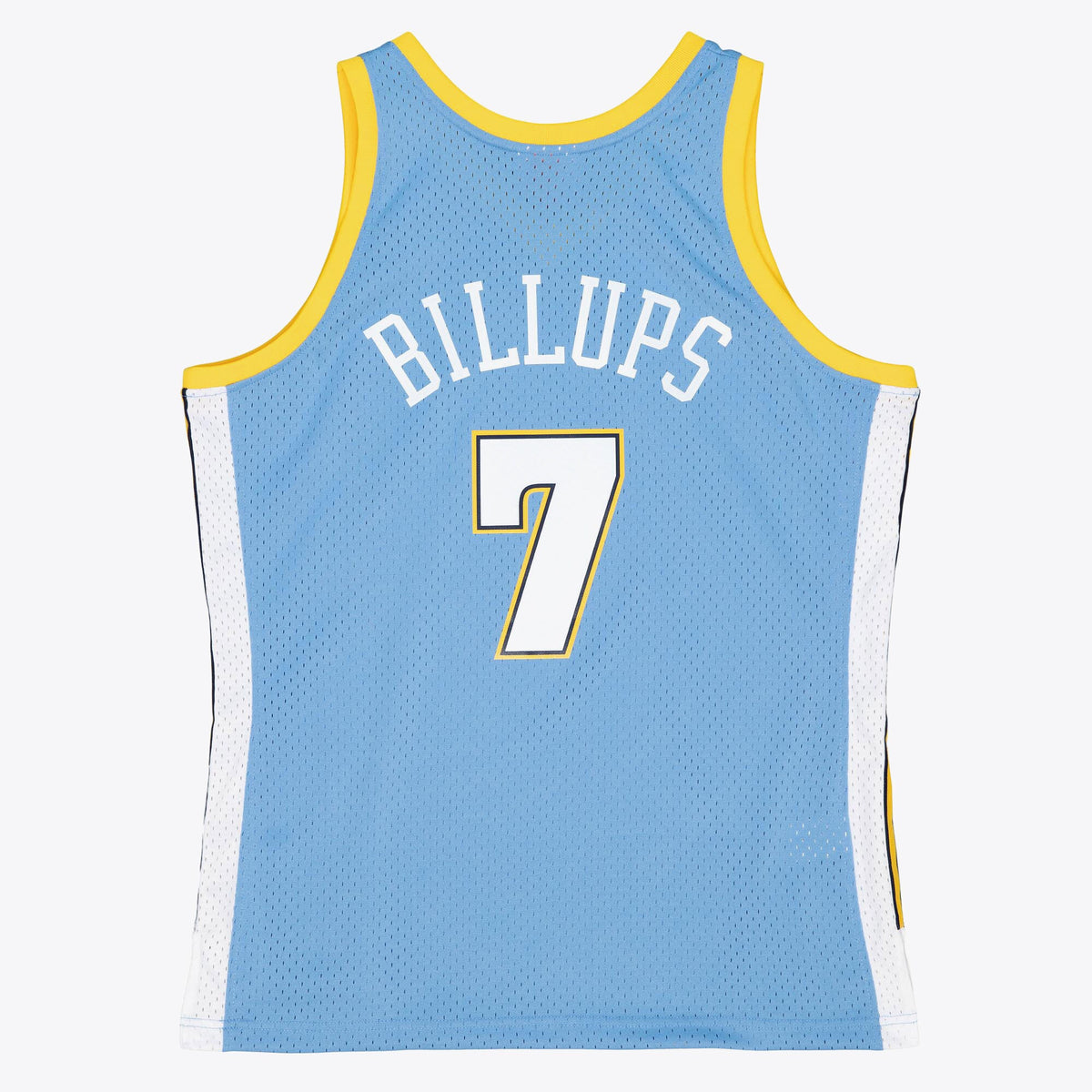 Denver Nuggets Mitchell & Ness Chauncey Billups 2008 Swingman Authentic Jersey - Columbia Blue