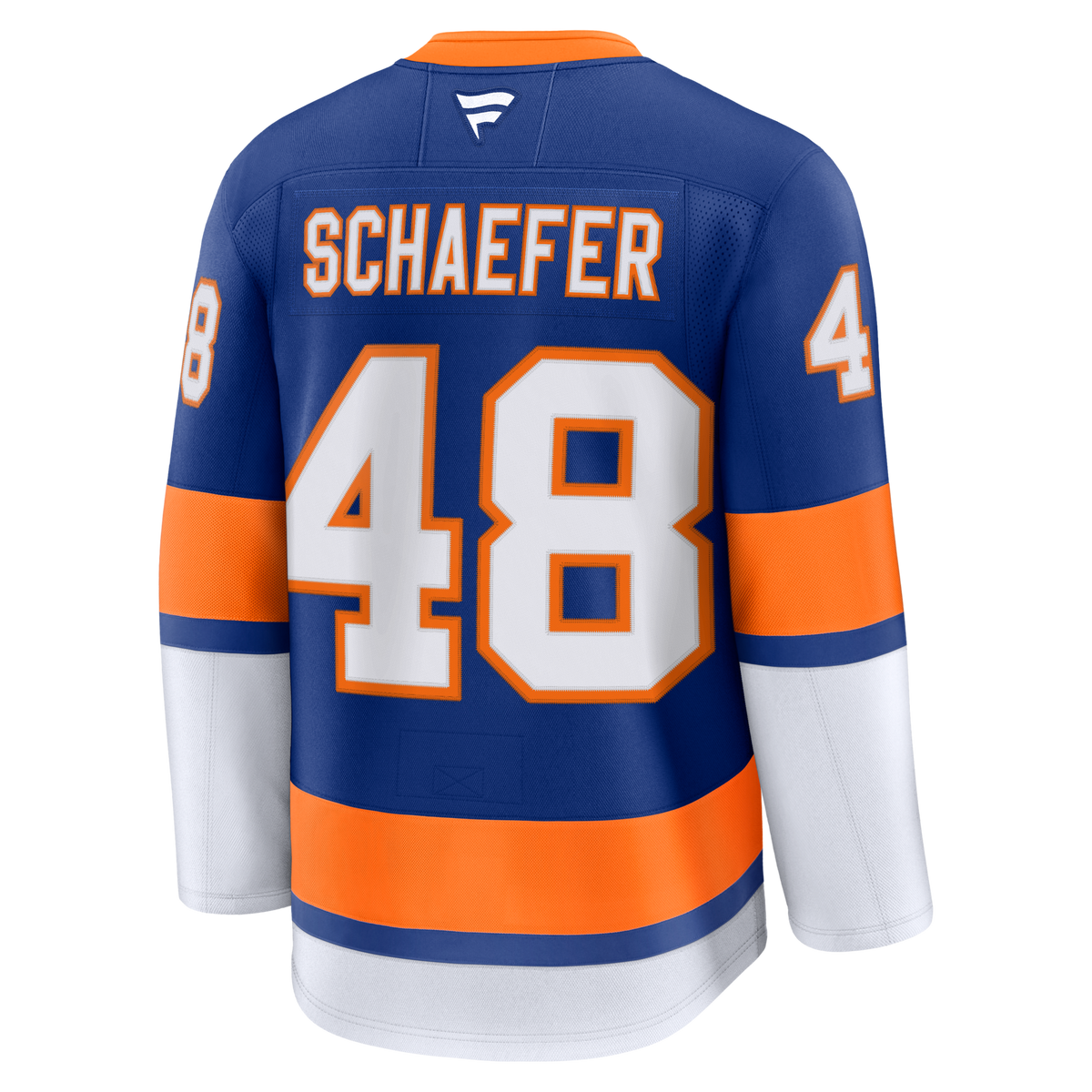 New York Islanders Matthew Schaefer Fanatics Royal Home Premium Jersey