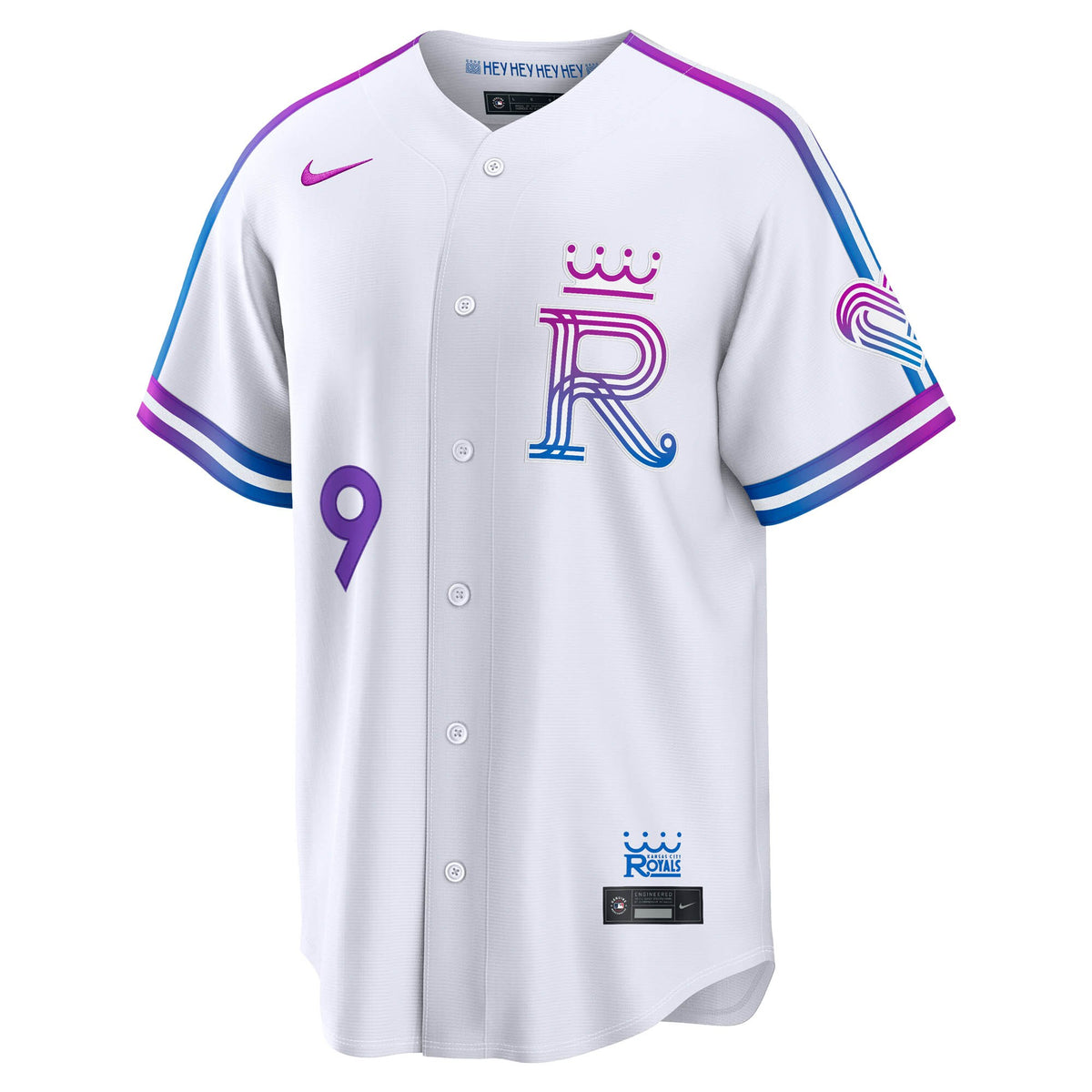 Kansas City Royals Vinnie Pasquantino White 2026 City Connect Stadium Jersey