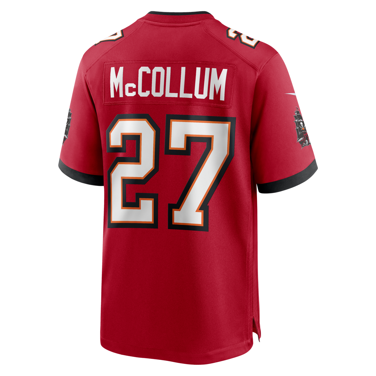 Tampa Bay Buccaneers Zyon McCollum Red Game Player Jersey
