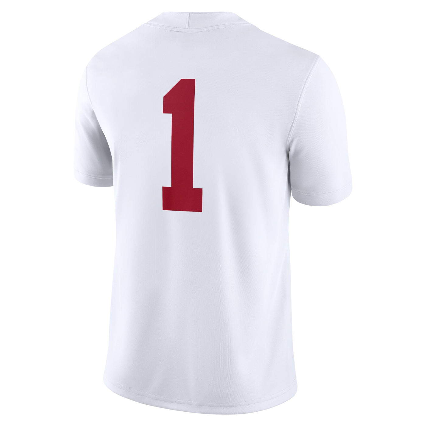 Nike #1 White Alabama Crimson Tide Game Jersey