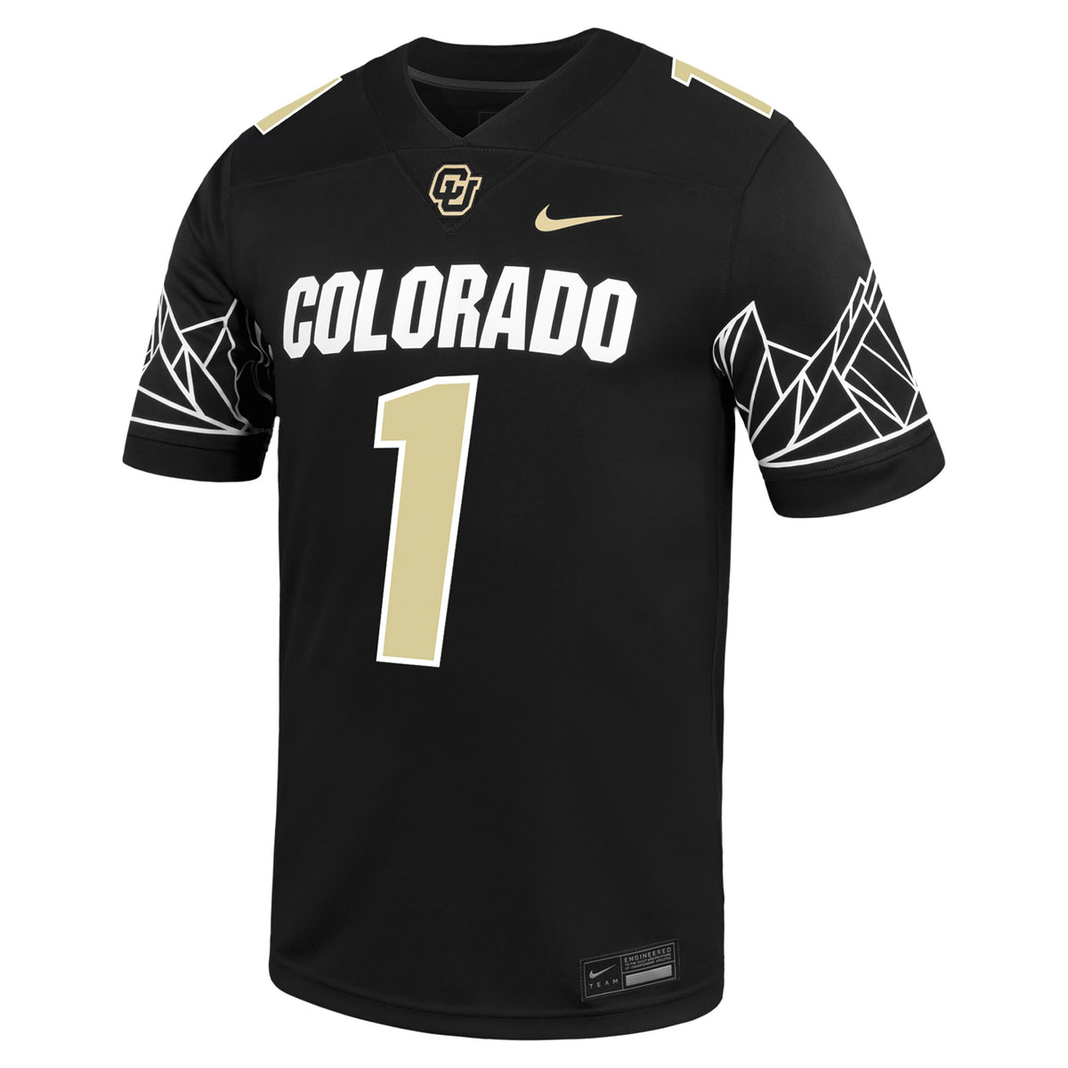 Colorado Buffaloes Untouchable Game Jersey - Black