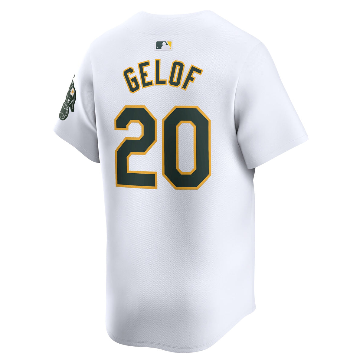 Athletics Zack Gelof White Home Limited Player Jersey