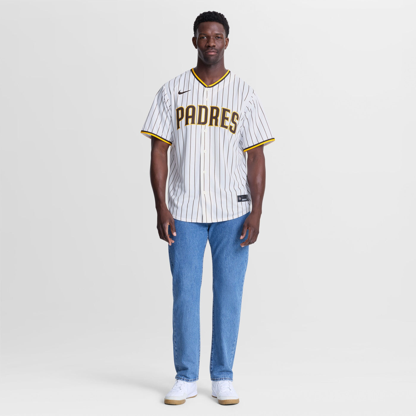 San Diego Padres Ramón Laureano Nike White Home Replica Jersey