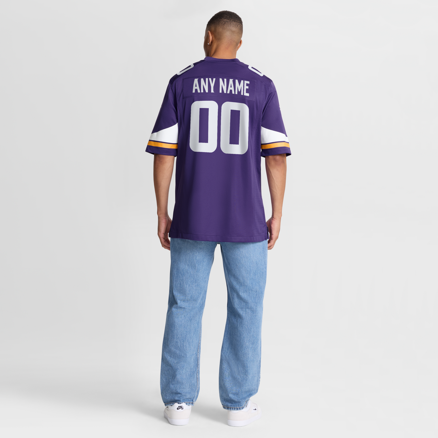 Minnesota Vikings Nike Purple Custom Game Jersey