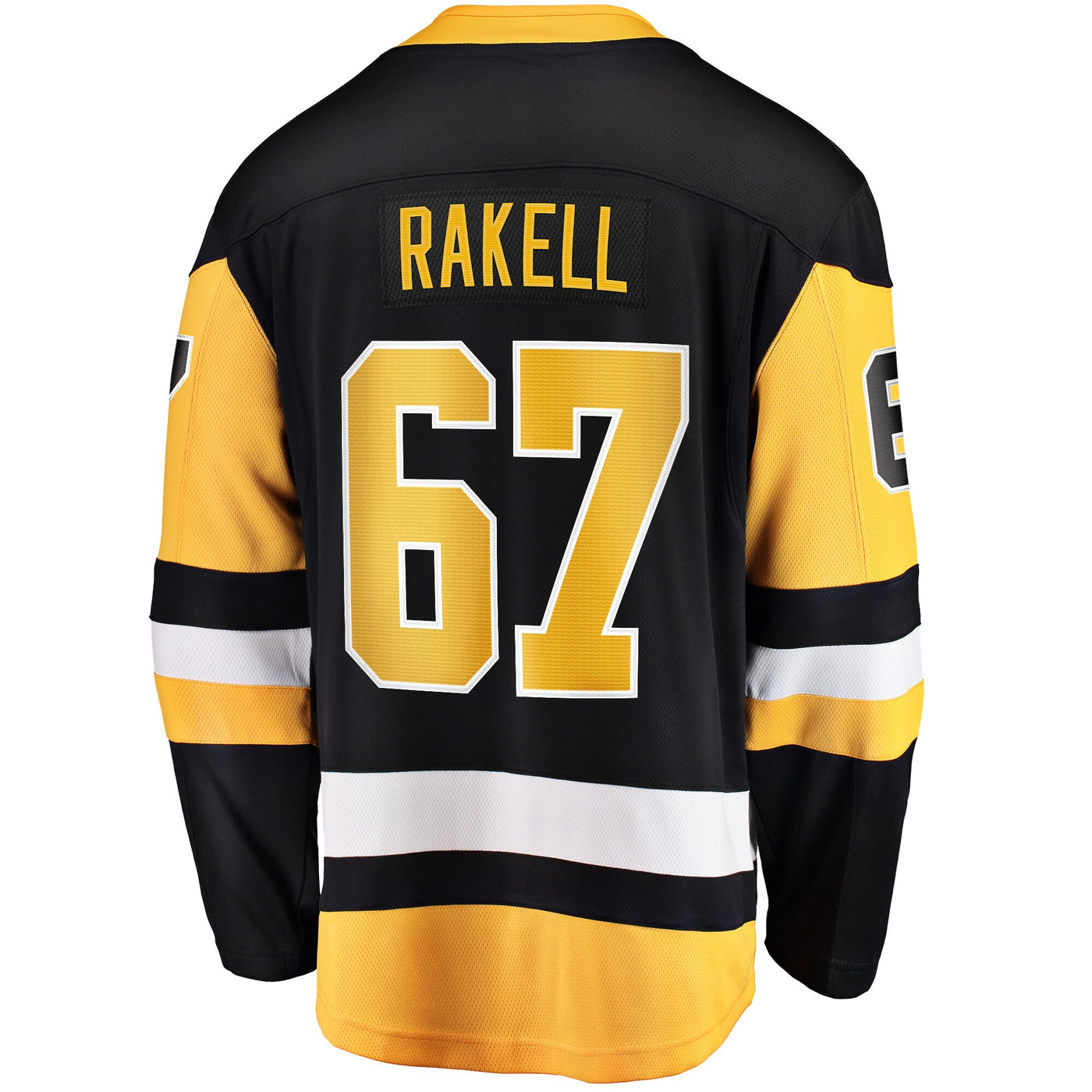 Pittsburgh Penguins Rickard Rakell Fanatics Black Home Breakaway Player Jersey