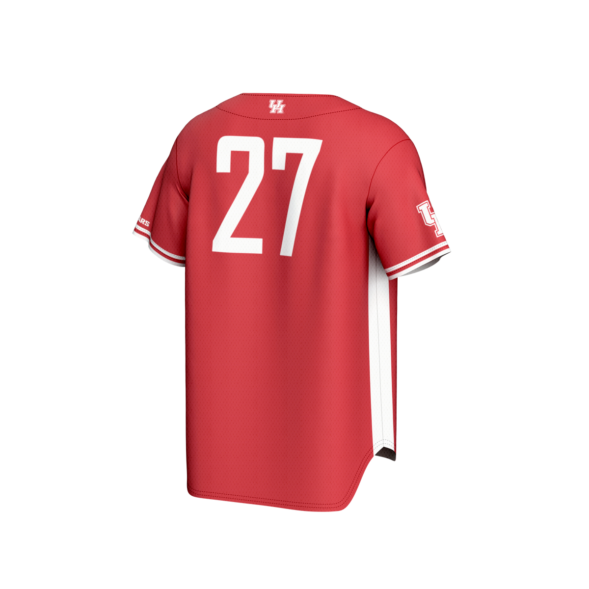 #27 Houston Cougars GameDay Greats Adult Lightweight Collegiate Baseball Fashion Jersey - Red