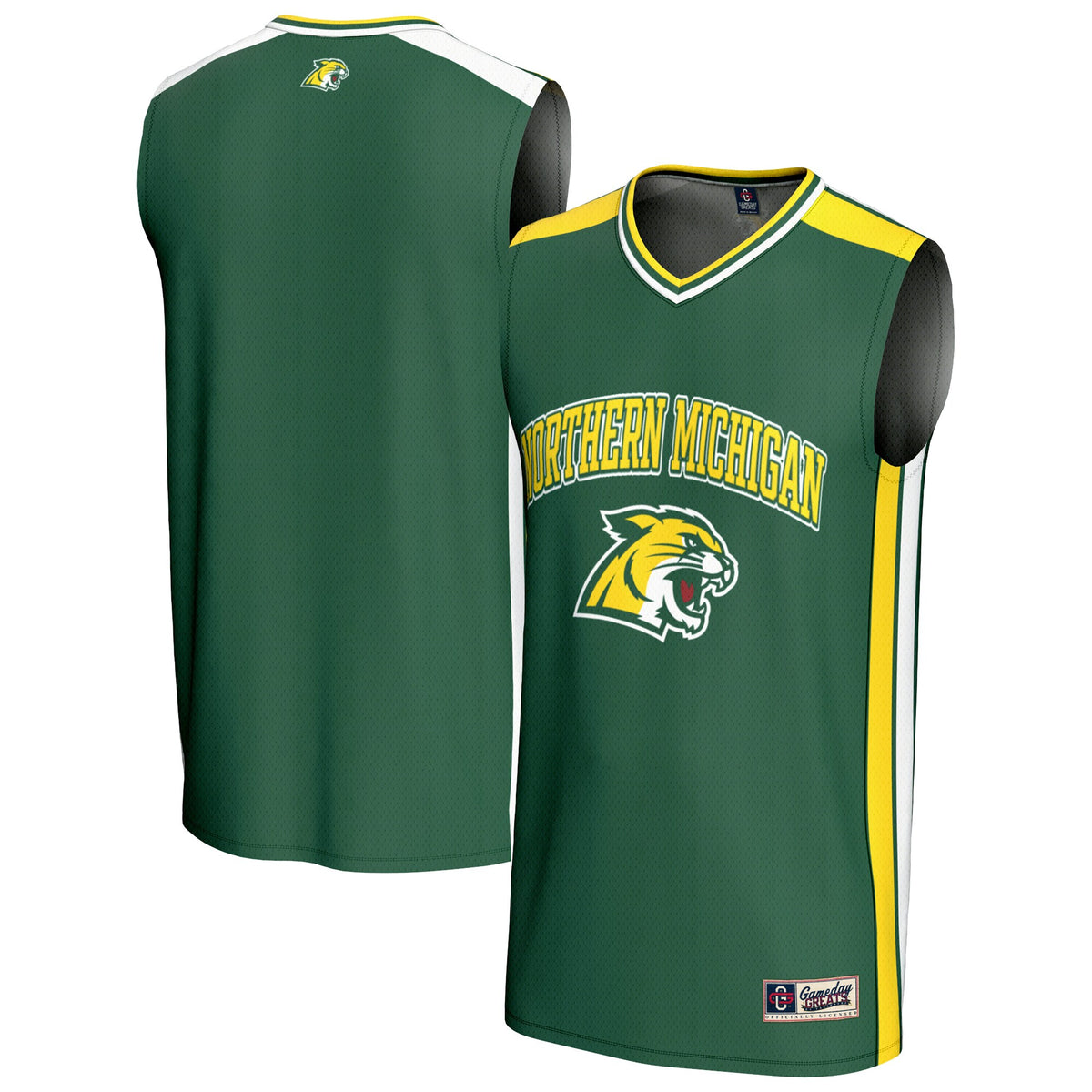 Northern Michigan Wildcats GameDay Greats Spirit Basketball Jersey - Green