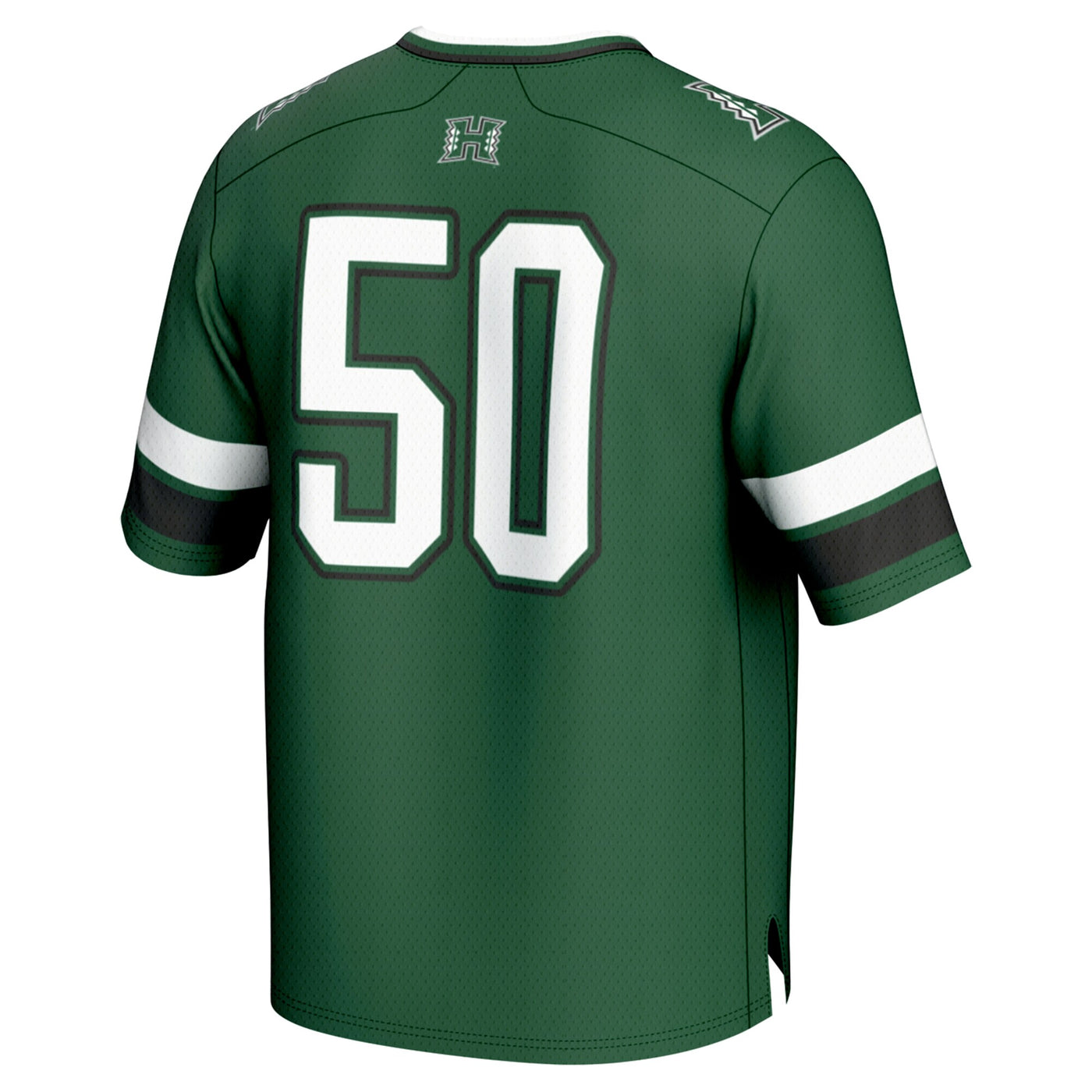 GameDay Greats #50 Green Hawaii Rainbow Warriors Lightweight Collegiate Football Fashion Jersey