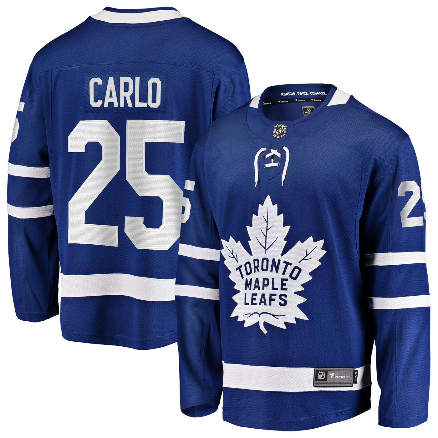 Toronto Maple Leafs Brandon Carlo Fanatics Blue Home Breakaway Jersey