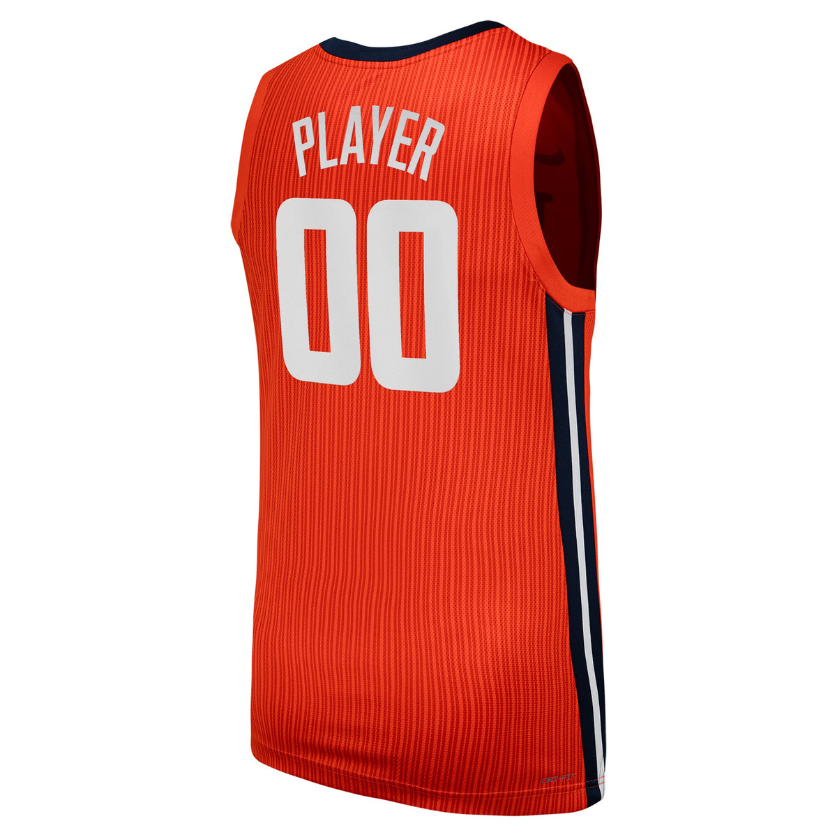 Illinois Fighting Illini NIL Pick-A-Player Basketball Replica Jersey - Orange