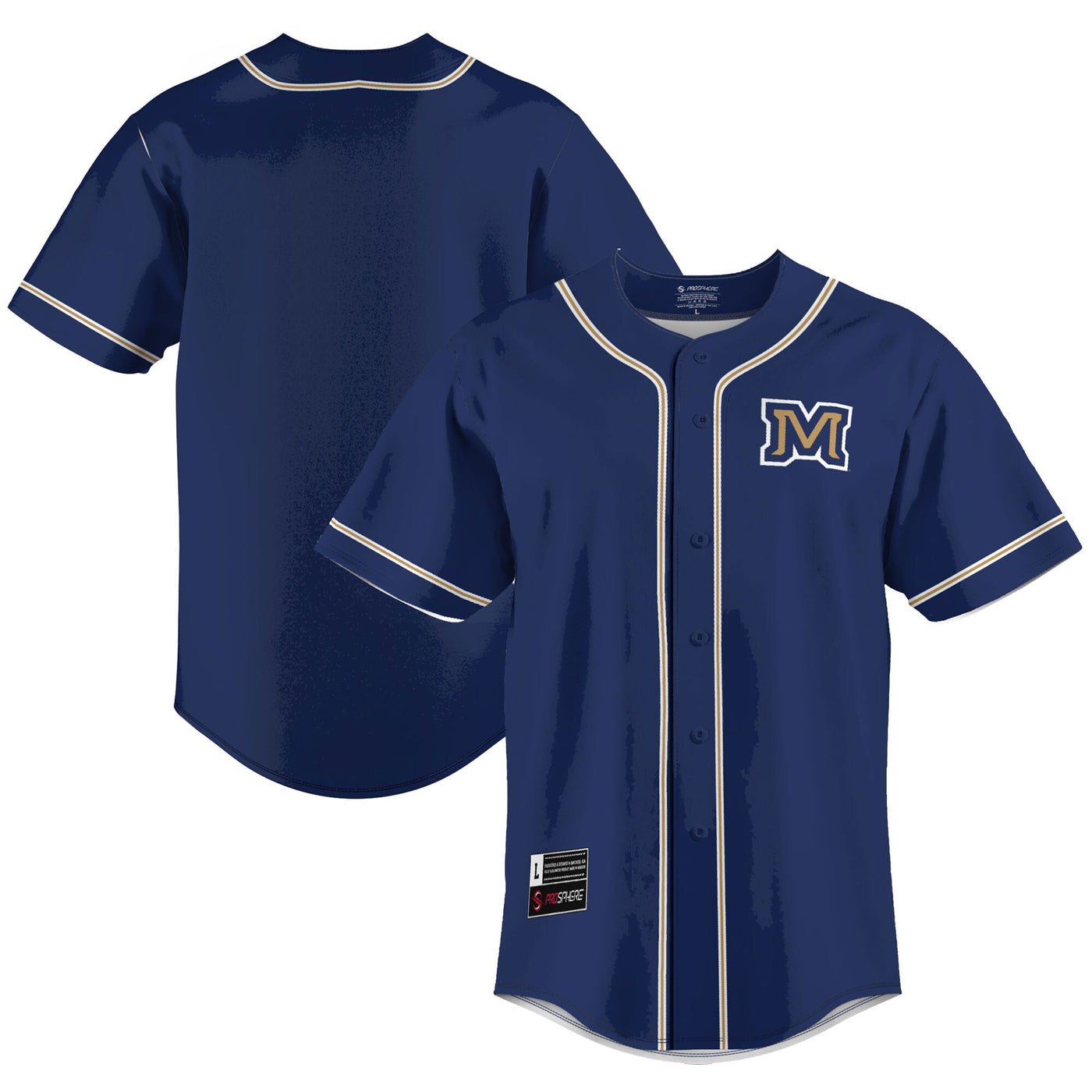 GameDay Greats Blue Montana State Bobcats Lightweight Baseball Jersey