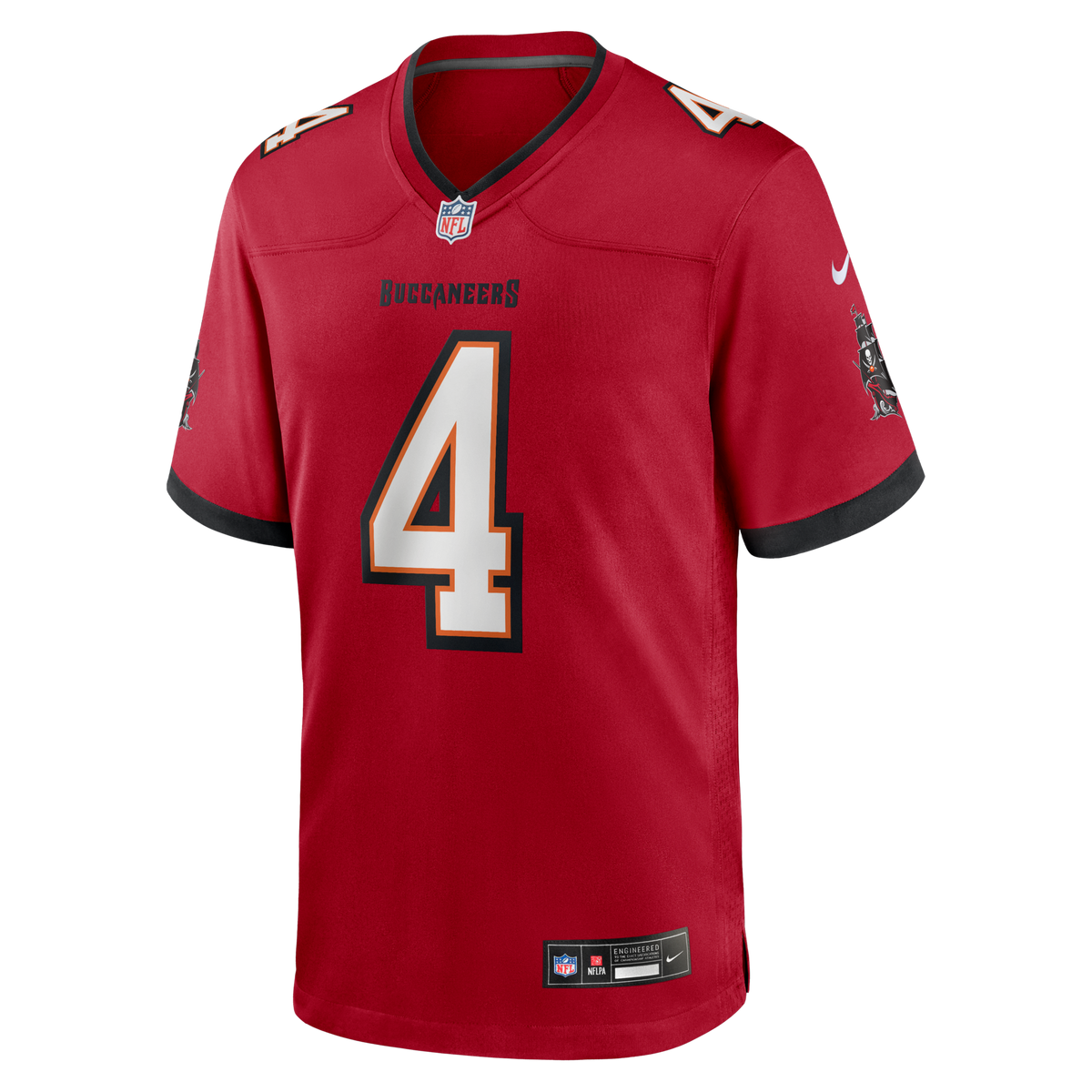 Tampa Bay Buccaneers Chase McLaughlin Red Game Player Jersey