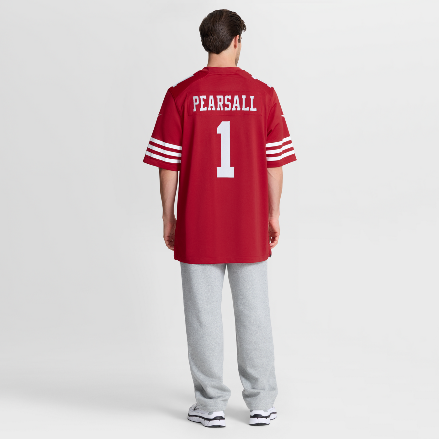 San Francisco 49ers Ricky Pearsall Nike Scarlet Team Game Jersey