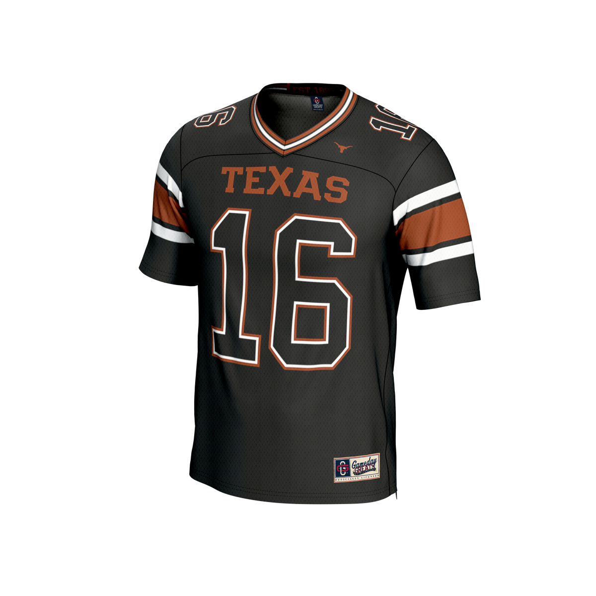Arch Manning Texas Longhorns GameDay Greats Football Fashion Jersey - Black