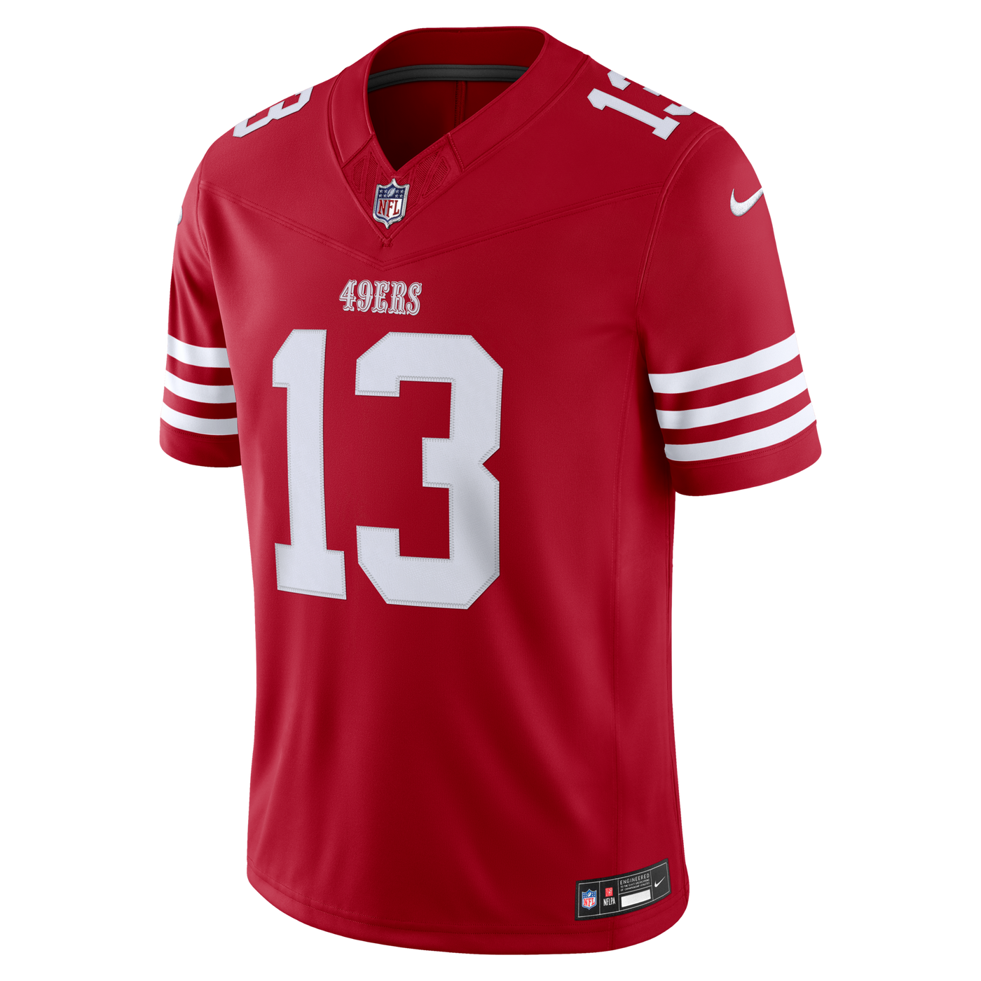 San Francisco 49ers Brock Purdy Nike Scarlet Team Vapor F.U.S.E. Stitched Limited Jersey