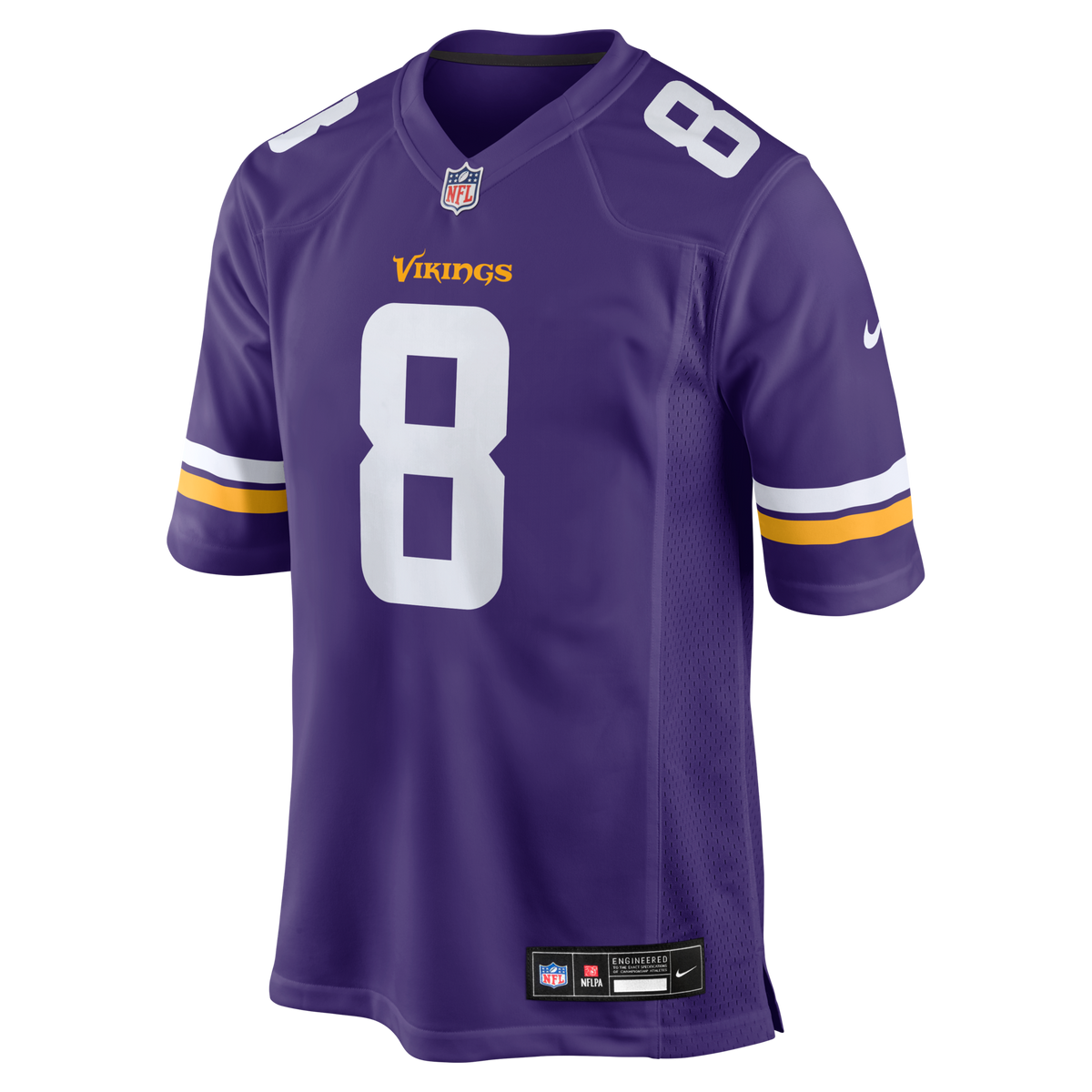 Minnesota Vikings Jeff Okudah Purple Team Game Jersey