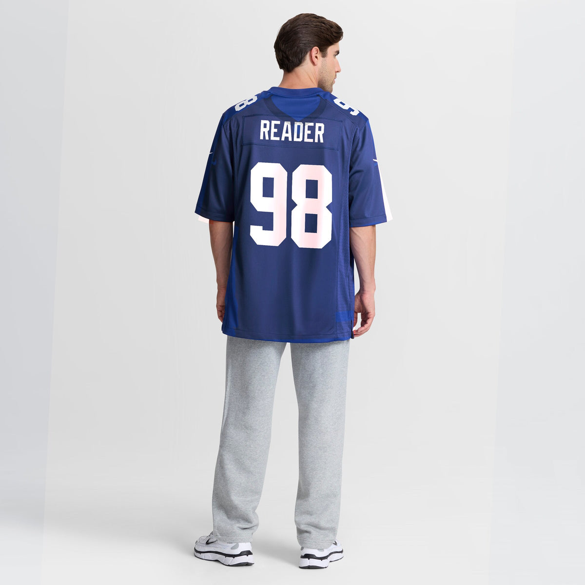 New York Giants D.J. Reader Royal Game Jersey