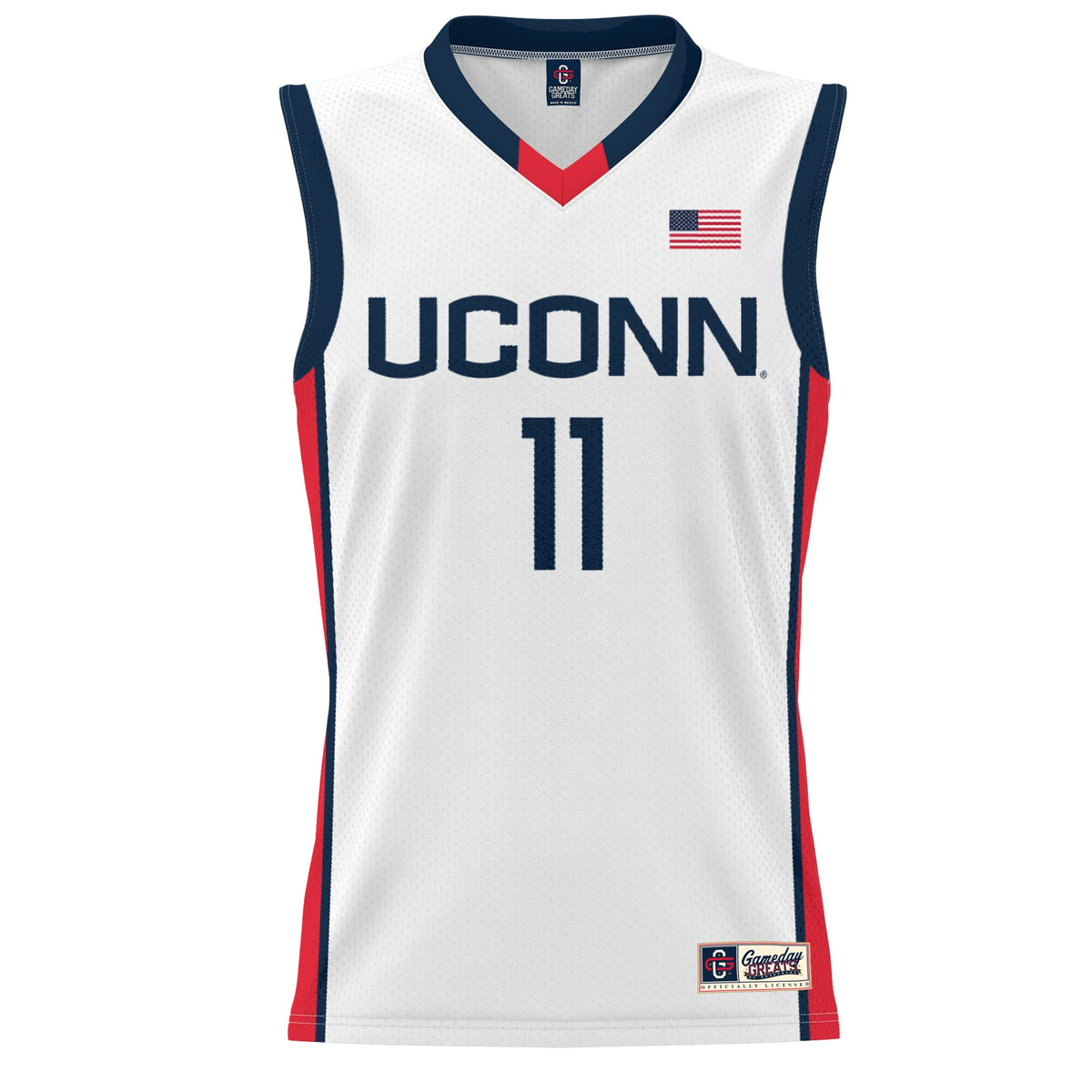 Lou Lopez-Senechal UConn Huskies GameDay Greats Lightweight Basketball Alumni Jersey - White